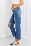 Ezra High Rise Relaxed Jeans In Stock