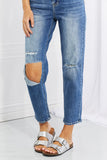 Ezra High Rise Relaxed Jeans In Stock