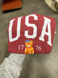 USA Bear Graphic Tee