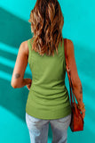 Round Neck Sleeveless Tank