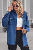 See You Again Denim Shacket