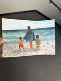 Personalized Portrait Watercolor by Lindsey Ashcraft