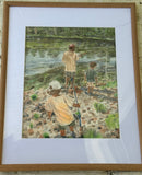 Personalized Portrait Watercolor by Lindsey Ashcraft