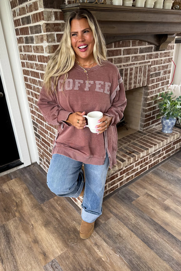 COFFEE classic crew sweatshirt PREORDER