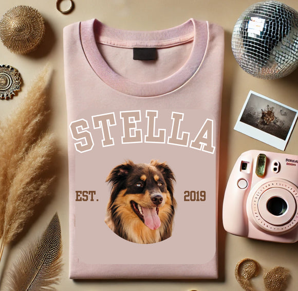 Custom Dog Name Graphic- Tee or Sweatshirt