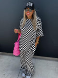 Bold Checkered TOP PREORDER