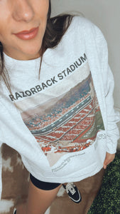 Arkansas Razorback Stadium Sweatshirt Preorder