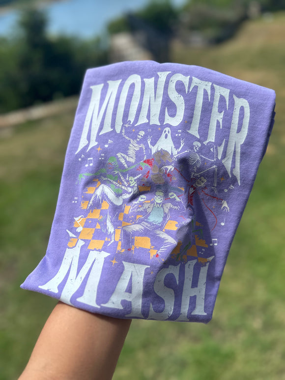 Spooky Release:  Monster Mash Graphic Tee Custom Order