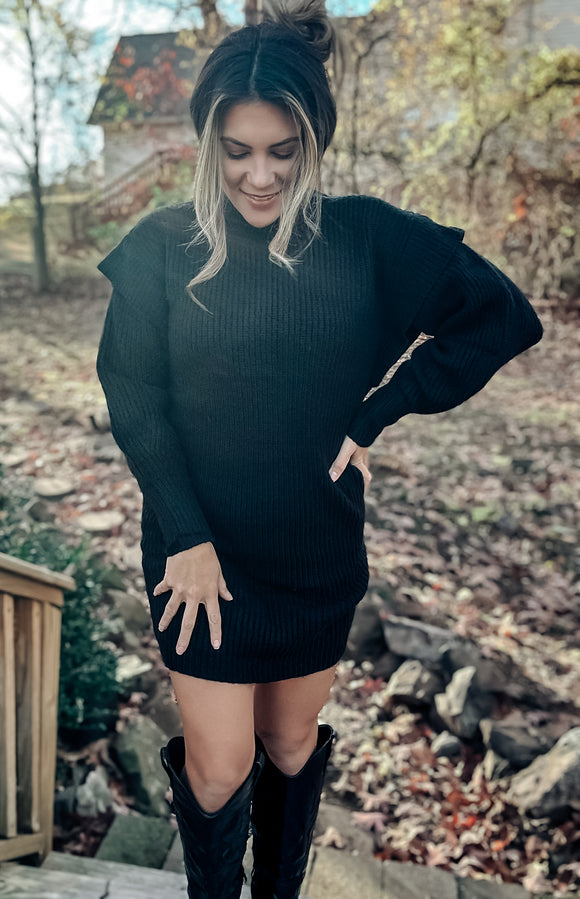 Cover Me Up Sweater Dress