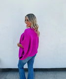 Meg Pullover Knit Poncho PREORDER