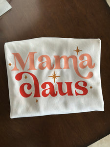 Mama/Mini Claus Graphic Custom Order