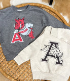 Arkansas Mascot Graphic Sweatshirt Adult PREORDER