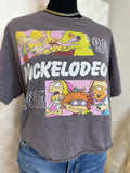 Vintage Nickelodeon Crop Graphic Tee Size L