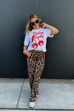 Striped Leopard Pants PREORDER