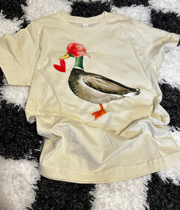 Valentine Mallard Graphic Tee