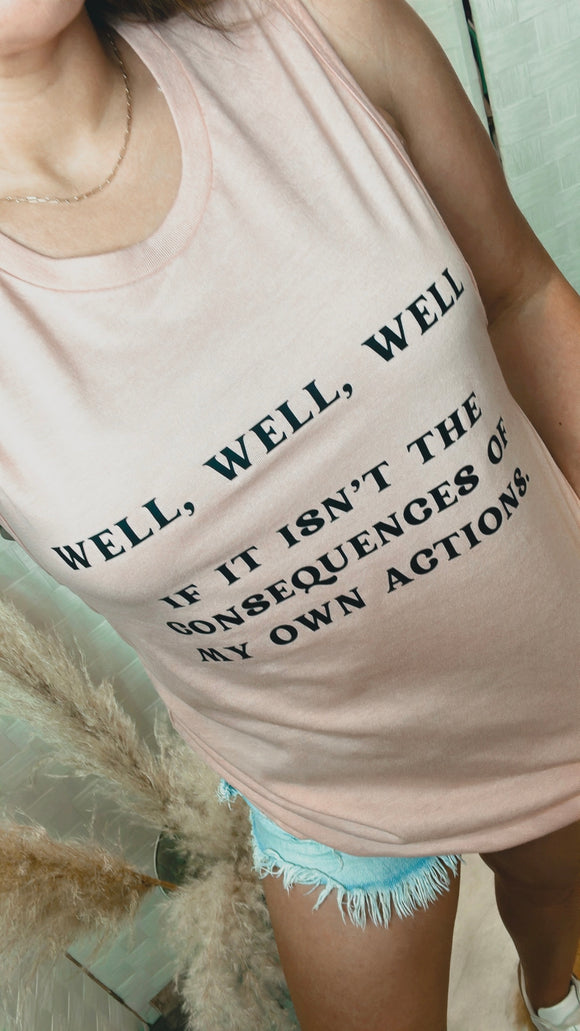 Well Well Well Consequences Tank