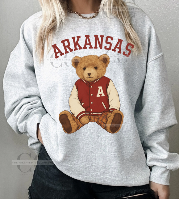 Arkansas Varsity Bear Graphic Tee