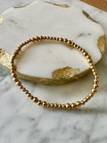 Classic Bead Gold Filled Bracelet