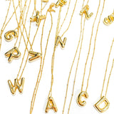 Preorder Bubble Initial Necklace