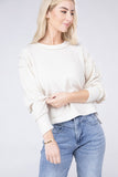 Brushed Melange Hacci Oversized Sweater Preorder