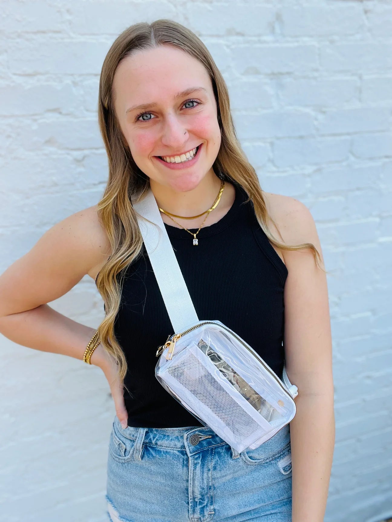 Clear gameday 2025 crossbody bag